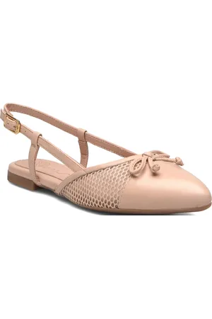 Unisa Amalentonfi Shoes Slingbacks Flat Slingbacks Beige