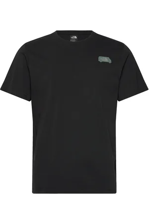 The North Face M Ss Outdoor Graphic Tee Sport Men Sports Clothes Sport Tops Sport T-Skjorte Black