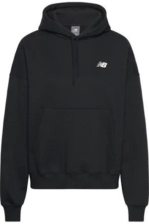 New Balance Reimagined Fleece Hoodie Sport Sport Clothing Sport Sweatshirts & Hoodies Sport Hoodies Black