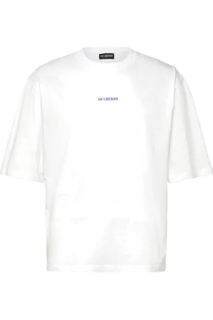 HAN Kjøbenhavn Monogram Over D Tee Designers T-Kortærmet Skjorte White