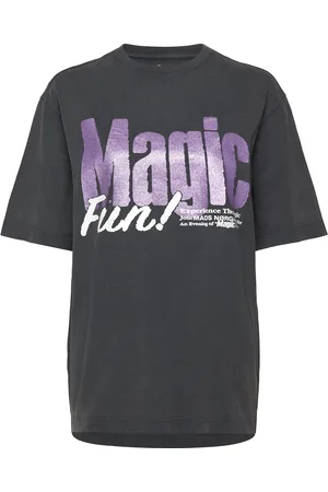 Mads Norgaard Cotton Jersey Dassel Tee Tops T-shirts & Tops Short-sleeved Black