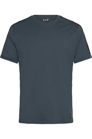 EA7 T-Shirt Tops T-Kortærmet Skjorte Blue