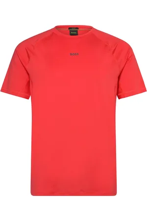 HUGO BOSS Tee Active 1 Sport Men Men Sports Clothes Sport Tops Sport T-Skjorte Red