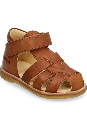 ANGULUS Sandals - Flat - Closed Toe - Shoes Summer Shoes Sandals Brown