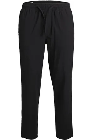JACK & JONES Jpstace Breeze Jogger Sn Bottoms Trousers Linen Trousers Black Jack & J S