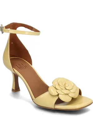 Billi Bi Sandals Sandal Med Hæl Yellow