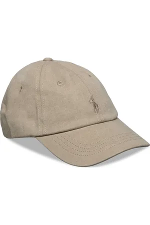 Ralph Lauren Mineral-Dyed Twill Ball Cap Accessories Headwear Caps Green