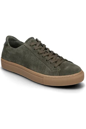GARMENT PROJECT Type - Bosco Suede / Gum Low-top Sneakers Khaki Green