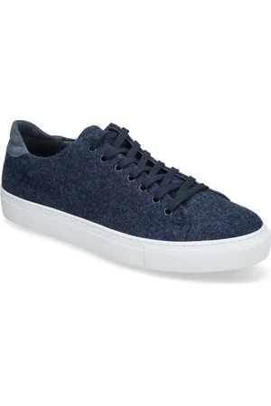 GARMENT PROJECT Type St - Navy Melange Kvadrat Wool Low-top Sneakers Navy