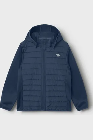 NAME IT Nmnmio Hybrid Jacket Fo Tb Foret Jakke Navy