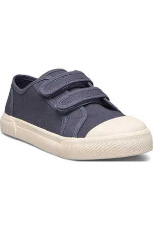 MANGO Velcro Fastening Straps Sneakers Shoes Summer Shoes Pool Sliders Blue