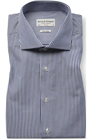 Bruun & Stengade Bs Mackenzie Slim Fit Shirt Tops Shirts Business Shirts Multi/patterned