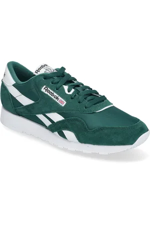 Reebok Classic Nylon Sport Sport Shoes Sport Sneakers Sport Low Top Sneakers Green