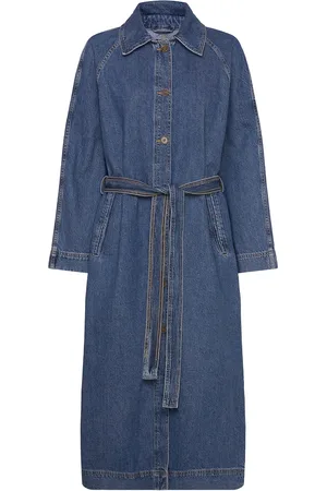 Lindex Coat Denise Jakke Denimjakke Blue