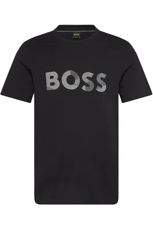 HUGO BOSS Tee Logo Glamping Sport Men Sports Clothes Sport Tops Sport T-Skjorte Black