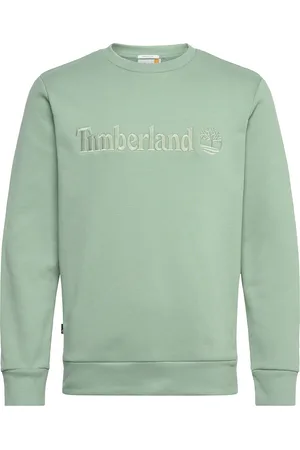 Timberland Crew Neck Designers Sweatshirts & Hoodies Sweatshirts Green