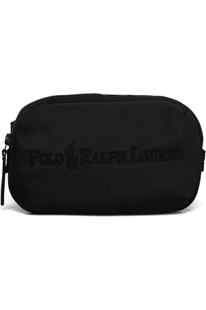 Ralph Lauren Tonal Logo Waistpack Bum Bag Taske Black