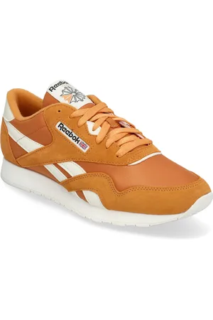 Reebok Classic Nylon Sport Sport Shoes Sport Sneakers Sport Low Top Sneakers Brown