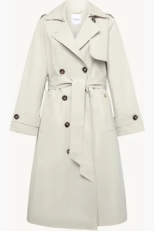 Claire Woman Cwofilla Trenchcoat Frakke Beige