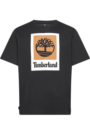 Timberland Colored Short Sleeve Tee Tops T-Skjorte Black