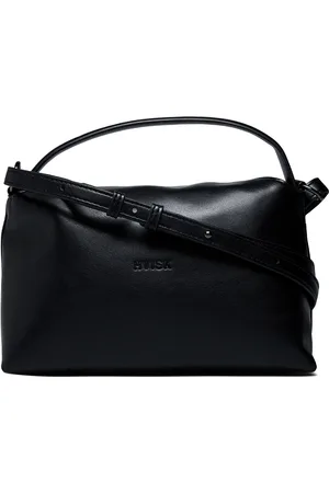 Hvisk Note Soft Structure Bags Top Handle Bags Black