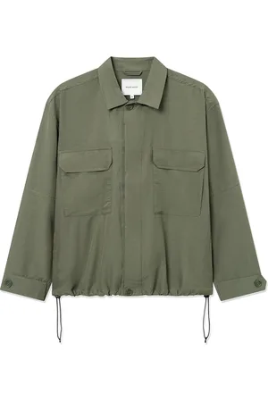 WoodWood Wwtirian Designers Jackets Light Jackets Green