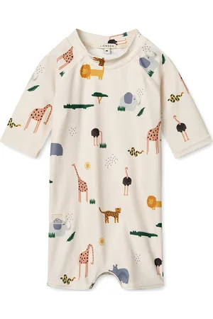 Liewood Thor Baby Swim Jumpsuit Badedragt Badetøj Beige