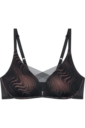 Triumph Shape Smart Ellipse P Lingerie Bras & Tops Soft Bras Non Wired Bras Black