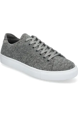 GARMENT PROJECT Type St - Grey Melange Kvadrat Wool Low-top Sneakers Grey