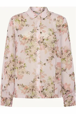 Claire Woman Cwrenette - Shirt Tops Blouses Long-sleeved Pink