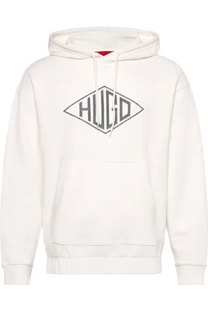 HUGO BOSS Dacorolo Designers Sweatshirts & Hoodies Hoodies White