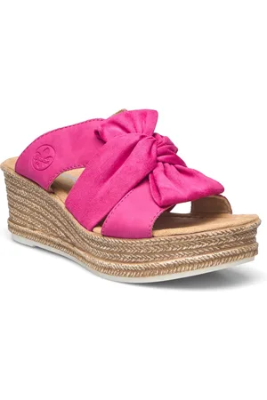 Rieker 68789-00 Shoes Mules & Slip-ins Heeled Mules Pink