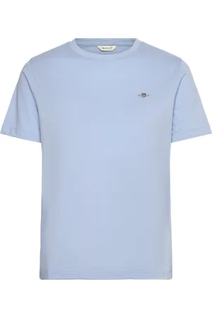 GANT Reg Shield Ss T-Shirt Tops T-shirts & Tops Short-sleeved Blue