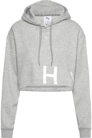 PUMA W X Hyrox Heavyweight Hoodie Sport Sport Clothing Sport Sweatshirts & Hoodies Sport Hoodies Grey