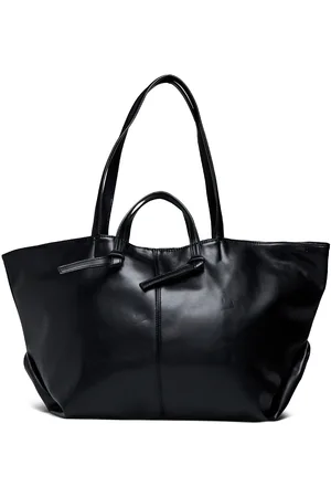 Hvisk Towny Soft Structure Bags Top Handle Bags Black