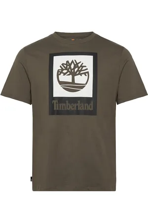 Timberland Colored Short Sleeve Tee Tops T-Skjorte Khaki Green