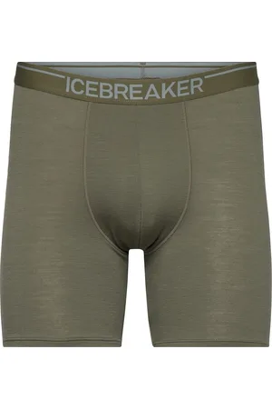 Icebreaker Men Merino 150 Anatomica Long Boxers Boxershorts Green