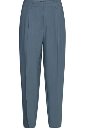 Bruuns Bazaar Cindysusbbdagny Pants Bottoms Trousers Suitpants Navy