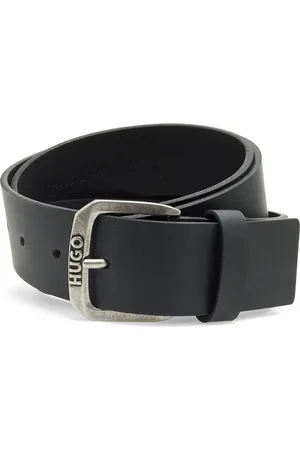 Hugo Blue Berker_Sz40 Accessories Belts Classic Belts Black