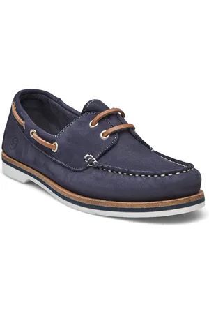 Tamaris Women Lace-Up Loafers Flade Sko Navy