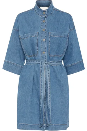 My Essential Wardrobe Laramw 115 Dress Kort Kjole Blue