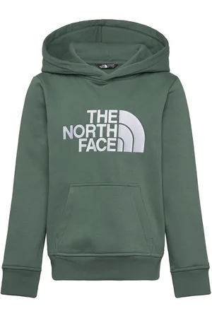 The North Face B Drew Peak P/O Hoodie Tops Sweatshirts & Hoodies Hoodies Green