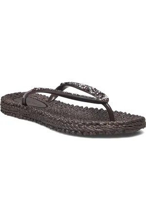 Ilse Jacobsen Flip Flop With Rhinest S Shoes Summer Shoes Sandals Flip Flops Brown