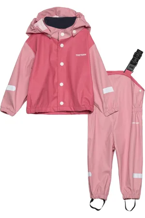 Tretorn Rainshower Set Sport Rainwear Rainwear Sets Pink