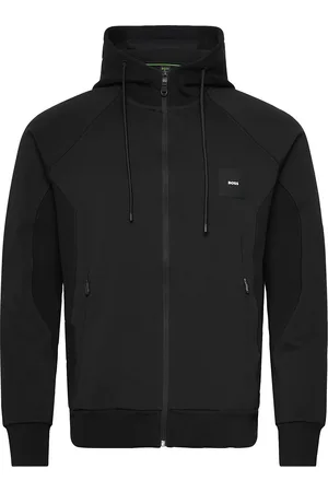 HUGO BOSS Saggy Rib Sport Sport Clothing Sport Sweatshirts & Hoodies Sport Hoodies Black