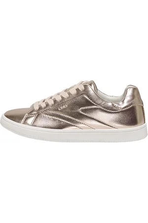 ONLY Onlshilo-46 Pu Sneaker Low-top Sneakers Gold