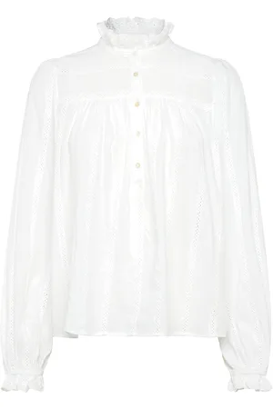 Sofie Schnoor Asoriasw Shirt Tops Blouses Long-sleeved White