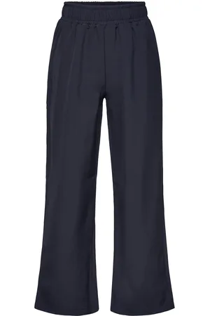 The New Tnnyra Wide Pants Bottoms Trousers Navy