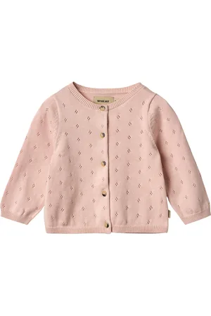 WHEAT Knit Cardigan Maia Tops Knitwear Cardigans Pink