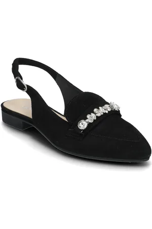 Gabor Slingback Shoes Slingbacks Flat Slingbacks Black